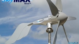 How To assemble the SkyMax™ wind turbine residential roof mount [upl. by Ellehsram]