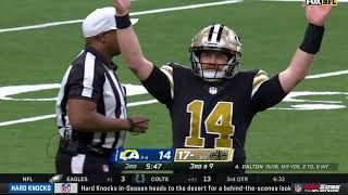 Chris Olave 52 yard TD vs Jalen Ramsey [upl. by Drofyar]