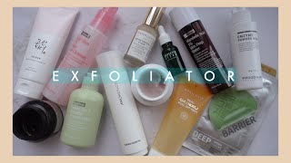 What Exfoliator fits your skin Korean Exfoliators for each skin type physical chemical enzyme [upl. by Otreblasiul467]