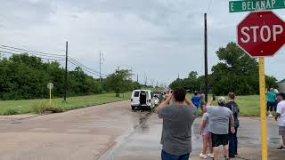 UP 4014 Big Boy Steam Engine Arrives In Ennis Texas  15 August 2021 [upl. by Yntruoc446]