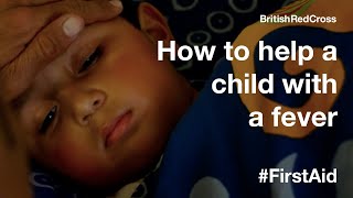 How to help a child with a fever FirstAid PowerOfKindness [upl. by Herrera]