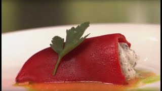 Preparing Stuffed Piquillo Peppers with Julian Serrano [upl. by Chaker]