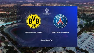 BORUSSIA DORTMUND vs PARIS SAINTGERMAIN  Ida Semifinal UEFA Champions League 232024  Dream Patch [upl. by Yahsat]