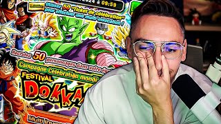 CHOQUÉ DE LA MULTI INVOCATION 50 TICKETS 😂 DOKKAN BATTLE [upl. by Manup]