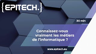 Salon Virtuel LEtudiant  Connaissezvous vraiment les métiers de linformatique [upl. by Jay]