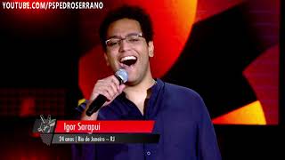 Igor Sarapuí quotSeparaçãoquot nas Audições às Cegas – The Voice Brasil  10ª Temporada [upl. by Htnnek88]