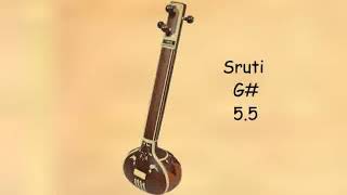 Tanpura Shruti G 55 [upl. by Idolem934]