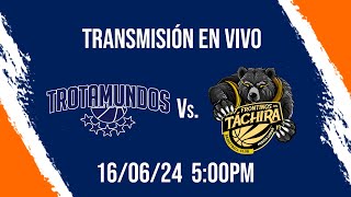 TROTAMUNDOS BBC Vs FRONTINOS DE TÁCHIRA  TROTAMUNDOS BBC TV [upl. by Alarick]