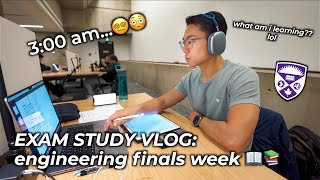 ENGINEERING FINALS CRAM 8 hour intense study marathon 🚀  study with me vlog📚 [upl. by Benedicto]