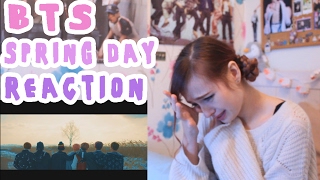 BTS  SPRING DAY 봄날 MV Reaction Video  ShubAdventures [upl. by Latrice]