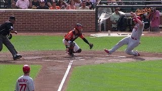 STLBAL Play at plate confirmed after review in 1st [upl. by Seed]