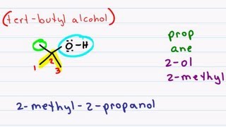 Naming Alcohols according to IUPAC Rules [upl. by Reese889]