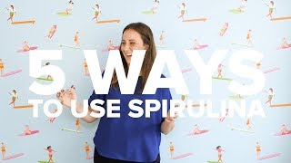 5 Ways to Use SPIRULINA  5things5WAYS [upl. by Aihsinat217]