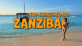 Top Things To Do in Zanzibar [upl. by Riobard]