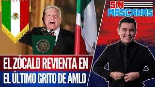 MEXICANOS empiezan a ABARROTAR el ZÓCALO previo al GRITO de AMLO [upl. by Ronn]