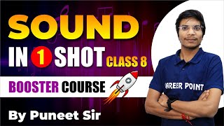 🔴 Sound in One Shot  Free Live Class  Class 8th  Pre Foundation Live Classes  Career Point [upl. by Bennett]