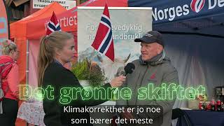 Norgesdemokratenes leder Geir Ugland Jacobsen om klima [upl. by Alford]