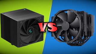 Review DeepCool Assassin IV vs Noctua NHD15 Chromax [upl. by Ecnerat]