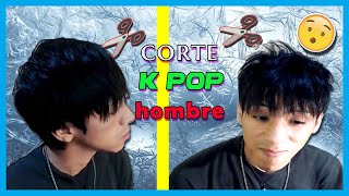 ✂CORTE de PELO hombre  estilo KpopCOREANO [upl. by Levins]