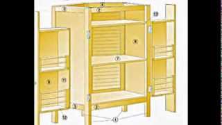 Bauplan Mobile Bar  Materialliste  Zeichnung [upl. by Tonye]