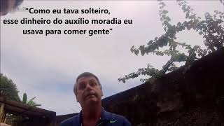 Bolsonaro diz que usou auxíliomoradia para comer gente [upl. by Latnahc692]