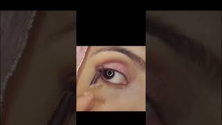 simple and easy eye makeup for beginners😊shortsviral ayeshaquick shortvideo shorts [upl. by Andrea]