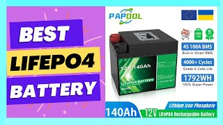 LiFePo4 12V 140Ah 100Ah Grade A Cell Lithium Battery [upl. by Ilil]