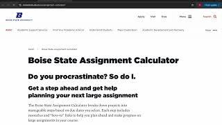 Introduction to the Assignment Calculator [upl. by Tamer879]