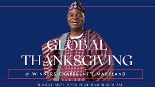 Global Thanksgiving  WCI Maryland I Joseph Ajayi [upl. by Nisaj]