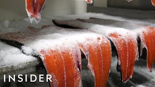 How Smoked Salmon Is Made [upl. by Sarson868]