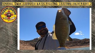 SMALLMOUTH BASS FISHING SEASON 2024 PART 2 [upl. by Cudlip]