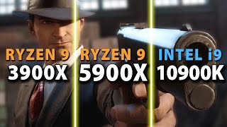 AMD Ryzen 9 5900X vs 3900X vs Intel i910900K [upl. by Thema]