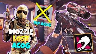 Mozzies P10 Acog Was So OP Ubisoft Removed It  Rainbow Six Siege TTS [upl. by Anelhtac57]