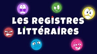 LES REGISTRES LITTÉRAIRES  tout comprendre facilement pour le bac de français [upl. by Suinotna]