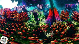 Neuromotor  The Brain Forest Psychedelic Visuals [upl. by Novahc]