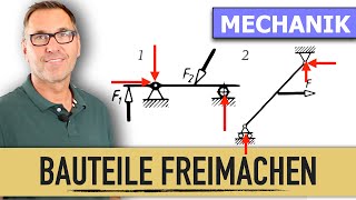 Wie schneide ich Bauteile frei  Das Freimachen von Bauteilen einfach erklärt Grundwissen Mechanik [upl. by Fredette]