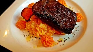 Ostrich Steak with Sweet Potato Risotto  Stek od Noja Sa Rizotom od Slatkog Krompira [upl. by Anne381]