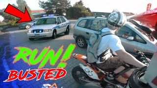 Police VS Bikers  Motorcycles Run From Cops  GOOD or BAD [upl. by Sumahs]