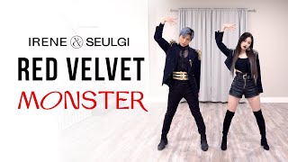 Red Velvet  IRENE amp SEULGI Monster Dance Cover  Ellen and Brian [upl. by Yusuk]