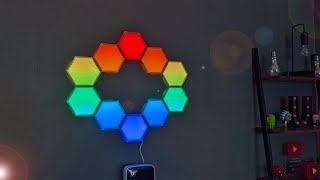 Better Than Nanoleaf Yes  Govee Glide Hexa Lights Review [upl. by Niryt118]