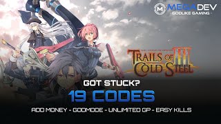 TLOH TRAILS OF COLD STEEL III Cheats Add Money Godmode Easy Kills   Trainer by MegaDev [upl. by Mouldon499]