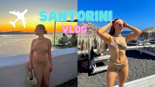 SANTORINI FAMILY HOLIDAY VLOG Perissa and Fira [upl. by Violante]