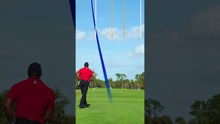 Tiger Woods 370YARD DRIVE was the longest of the whole contest TaylorMade shorts [upl. by Ntsuj]