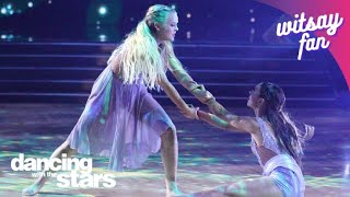 Jojo Siwa and Jenna Johnson Contemporary Week 9  Dancing With The Stars [upl. by Meenen]