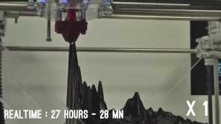 3D Printing voiceprint President Barack Obama  Next Industrial Revolution Gilles AZZARO  2013 [upl. by Centonze]