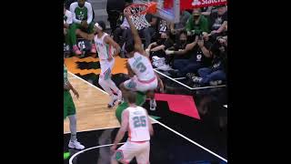 Keldon Johnson SLAMS HOME vs the Celtics🔨 🔥  shorts [upl. by Lindgren]