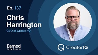 Chris Harrington CreatorIQ CEO Career Journey and Creator Economy Vision [upl. by Cumings]