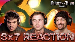 Attack On Titan 3x7 Reaction quotWishquot [upl. by Yboc]