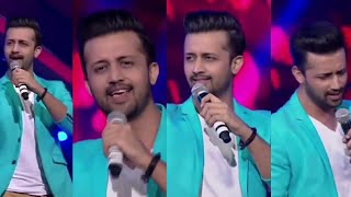 AtifAslam live singing in Gima Awards 2015  Heart touching performance [upl. by Annaert]