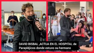 ❤️HERMOSO GESTO DE DAVID BISBAL en el hospital de parapléjicos de Toledo [upl. by Eelyram]